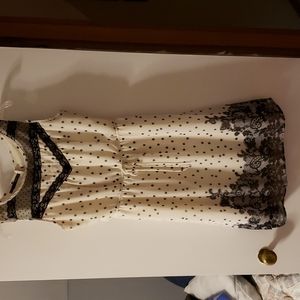 Maurices  black and white dress
